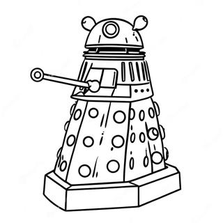 Dalek I Aktion Malarbild 6735-5480