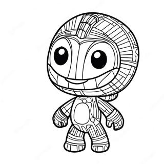 Sackboy Målarbilder