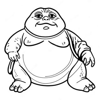 Jabba The Hutt Malarbild 67412-55617