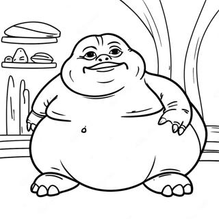 Jabba The Hutt Malarbild 67412-55619