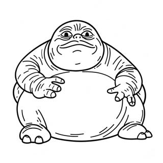 Jabba The Hutt Malarbild 67412-55620