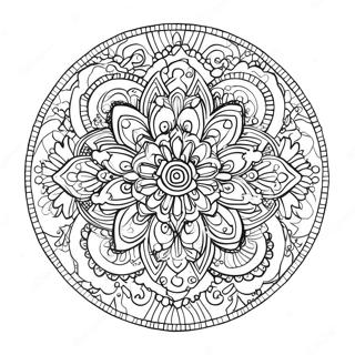 Avkopplande 420 Mandala Farglaggningssida 67853-55975