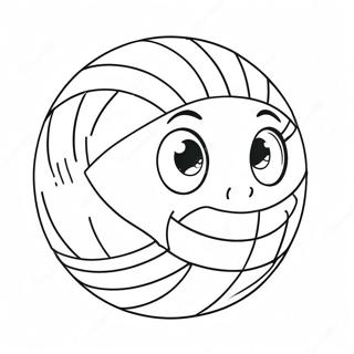 Bedarande Volleyboll Inspiration Malarbok 68113-56169