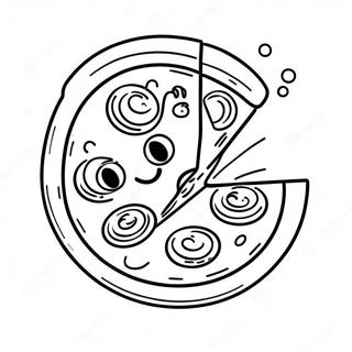 Sot Pizza Emoji Farglaggningssida 68293-56318