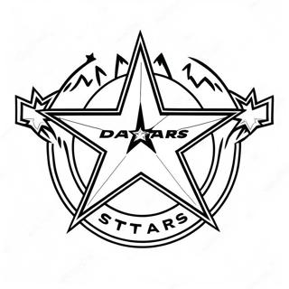 Dallas Stars Logotyp Farglaggningssida 68492-56476