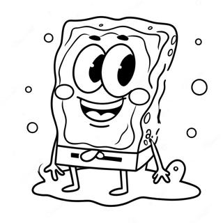 Glad Spongebob Ansiktsfargning 68643-56603