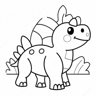 Dino Piggy Roblox Målarbilder