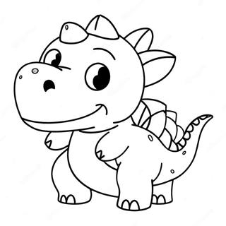 Sot Dino Piggy Roblox Farglaggningssida 68663-56618