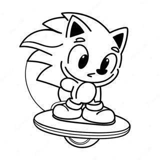 Sonic Pa Hoverboard Farglaggningssida 68764-56685