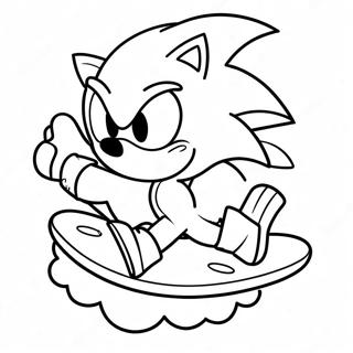 Sonic Pa Hoverboard Farglaggningssida 68764-56686