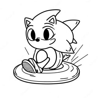 Sonic Pa Hoverboard Farglaggningssida 68764-56687