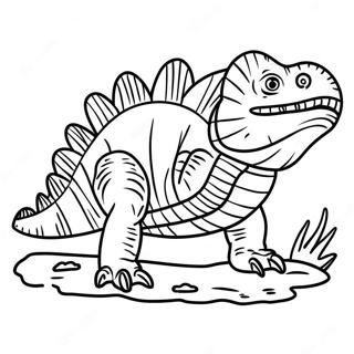 Dimetrodon Målarbilder