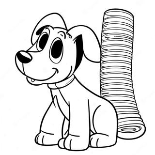 Slinky Hund Malarbild 69093-56958