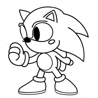 Sonic Among Us Malarbild 69123-56970