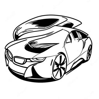 Bmw I8 Målarbilder