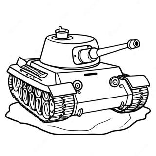 Tiger Tank Målarbilder