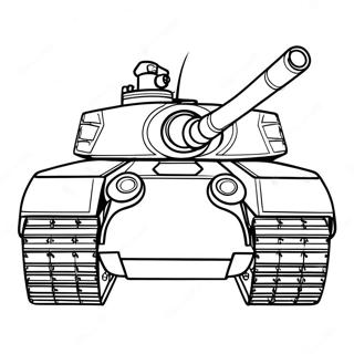 Tiger Stridsvagn Malarbild 69363-57171