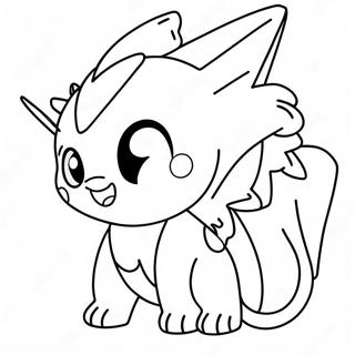 Legendarisk Chibi Pokemon Malarbild 69383-57178