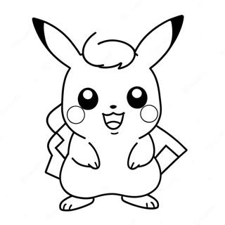 Sot Chibi Pikachu Malarbild 69384-57184