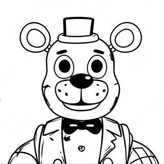 Fnaf Sb Logotyp Malarbild 69443-57219