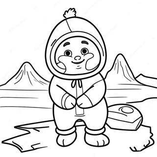 Eskimo Malarbild 69463-57236