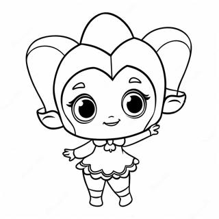 Vampirina I Spoklik Kostym Malarbild 6975-5671