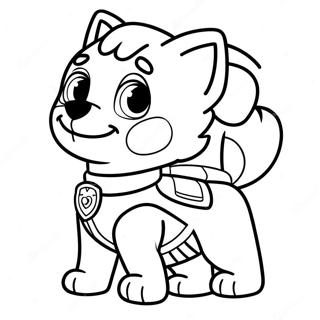 Skye Paw Patrol Målarbilder