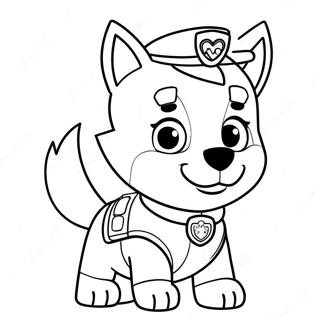 Skye Paw Patrol Malarbild 69873-57781