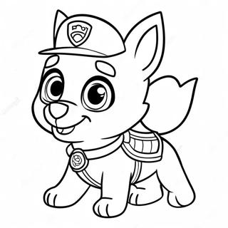 Aventyrlig Skye Paw Patrol Malarbild 69874-57558