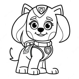 Aventyrlig Skye Paw Patrol Malarbild 69874-57788