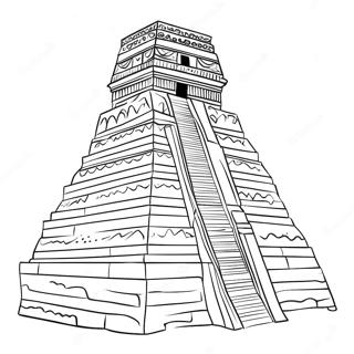 Ziggurat Malarbild 69953-57847