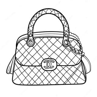 Chanel Handvaska Malarbild 70524-58305