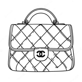 Chanel Handvaska Malarbild 70524-58306