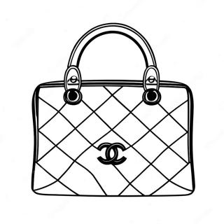 Chanel Handvaska Malarbild 70524-58307