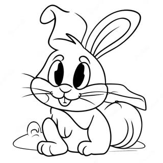 Bugs Bunny I Tomteluva Malarbild 70554-58340