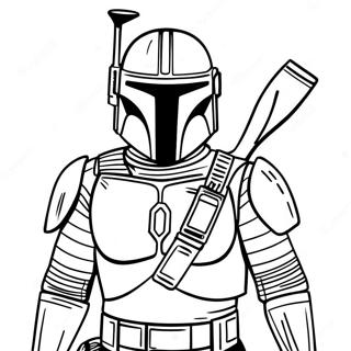 Star Wars Mandalorian Malarbild 70623-58378