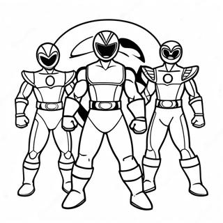 Mighty Morphin Power Ranger Team Farglaggningssida 71164-58818