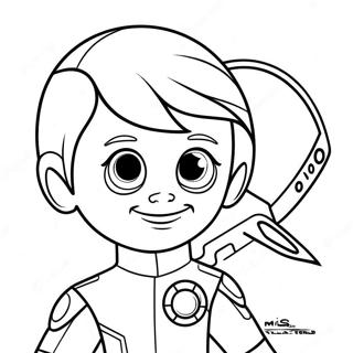 Miles Fran Tomorrowland Malarbild 71343-58954