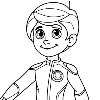 Miles Fran Tomorrowland Malarbild 71343-58955