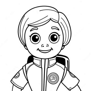 Miles Fran Tomorrowland Malarbild 71343-58956