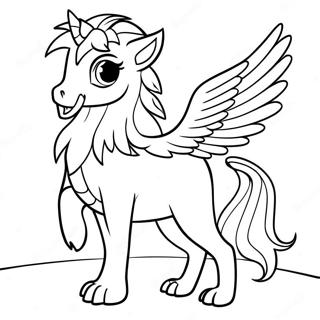 Hippogriff Malarbild 71423-59022