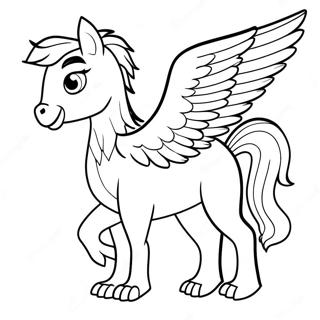 Hippogriff Malarbild 71423-59023