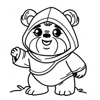 Ewok Malarbild 71653-59208