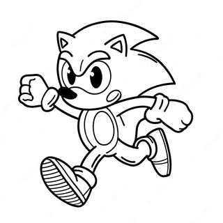 Sonic Springer Snabbt Malarbild 71734-59266