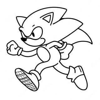 Sonic Springer Snabbt Malarbild 71734-59268