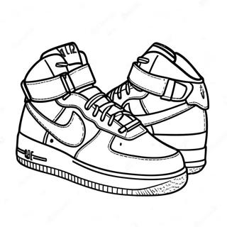 Air Force 1 Målarbilder