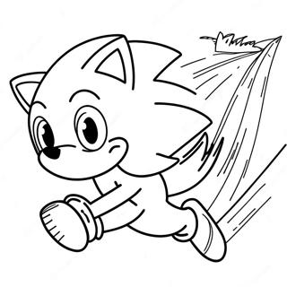 Sonic The Hedgehog Fartande Malarbild 71914-59418