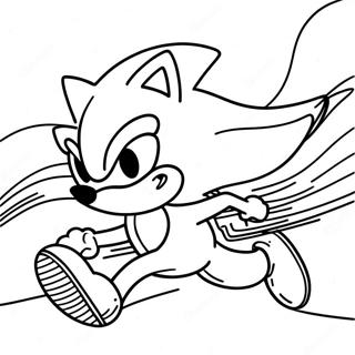 Sonic The Hedgehog Fartande Malarbild 71914-59419