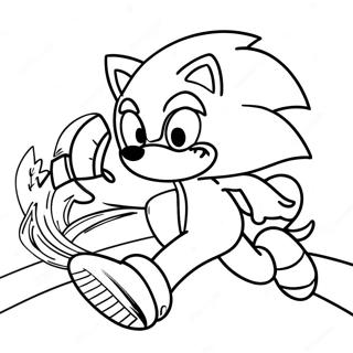 Sonic The Hedgehog Fartande Malarbild 71914-59420