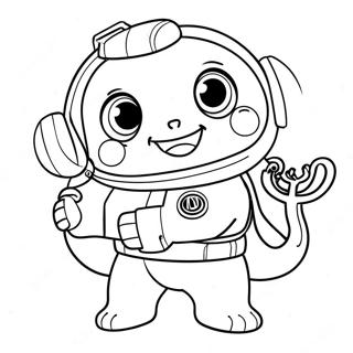 Vegimal Octonauts Målarbilder